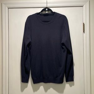 Rodd & Gunn navy crew neck sweater